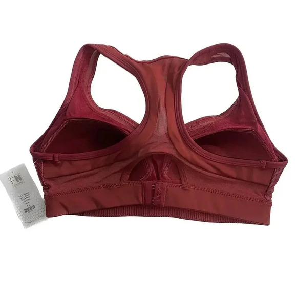 Fashion Nova Womans Set In Motion Sports Bra In Sculpt Tech - Red Size XS - Picture 2 of 5